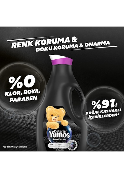 Yumoş Sıvı Siyah 1690 ML