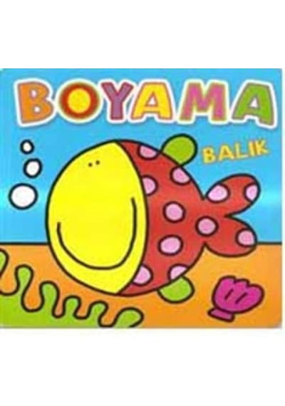 Balık Boyama- Net Çocuk Yayınları