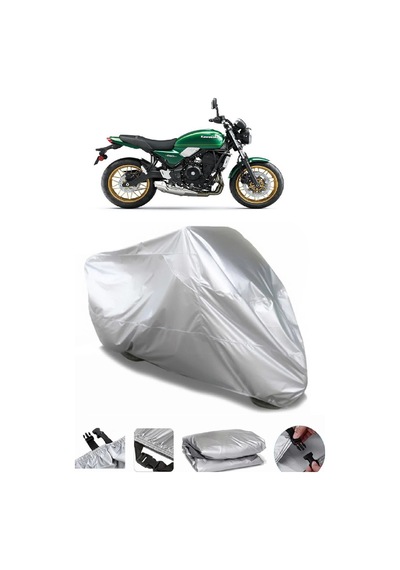 Kawasaki Z 650 Rs Gri Su Geçirmez Motosiklet Brandası Premium