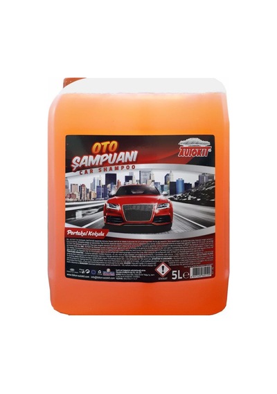 Autokit Oto Şampuanı Portakal Kokulu 5 Lt