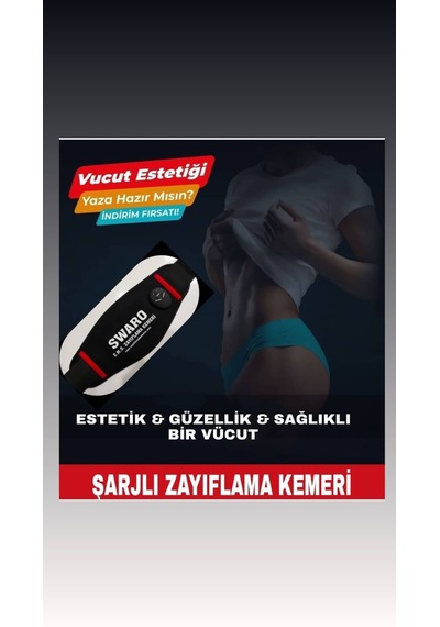 Şarjlı Titreşimli Masaj Kemeri