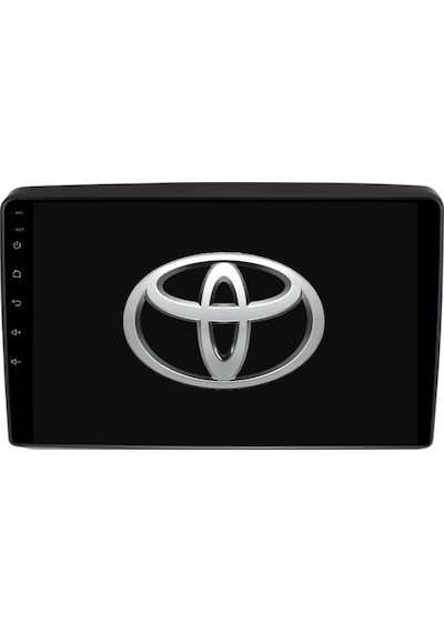 Toyota Yaris - Araç Multimedya Ekran - 4gb 64gb - S - Black - 1999 - 2006 - 9 Inch - Myway - Red