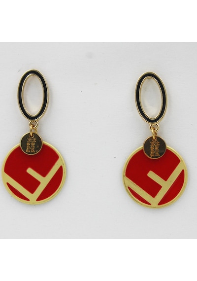 Şapkadan Küpe Kadın Gold Vip Vintage Tasarım Küpe N11.50500 Altın