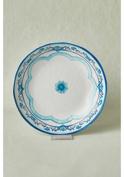 Karaca Blue Harmony Melamin Çukur Tabak 22 Cm Mavi
