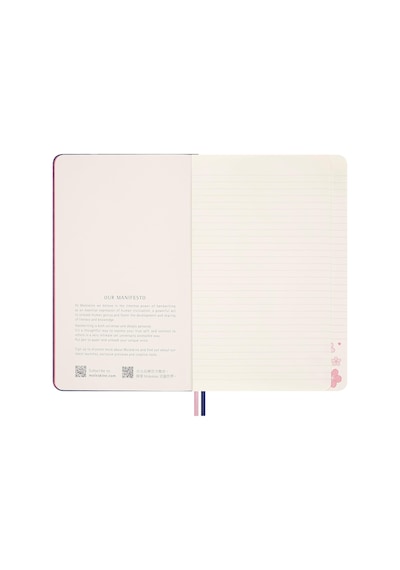 Moleskine Özel Seri Sakura Çizgili Defter L Boy Çok Renkli