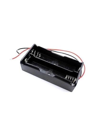 Robotiko Ikili 2 Li 18650 Lityum Pil Yuvası