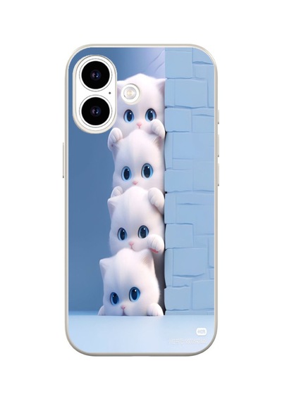 Arvencase Apple iPhone Uyumlu 17 Uyumlu Hd Kalite Orta Sertlikte Baskılı Desenli Silikon Renk70 Renk70