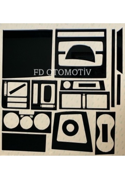 Fiat Albea, Palio Maun Kaplama Piano Black Renk
