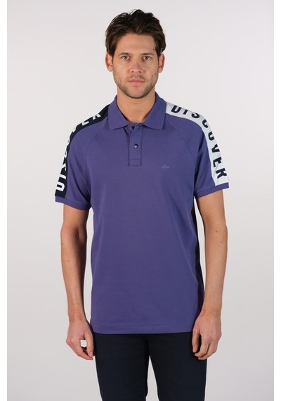 AR-MA Arma Erkek Polo Yaka Tişört Y22374302401 Mor