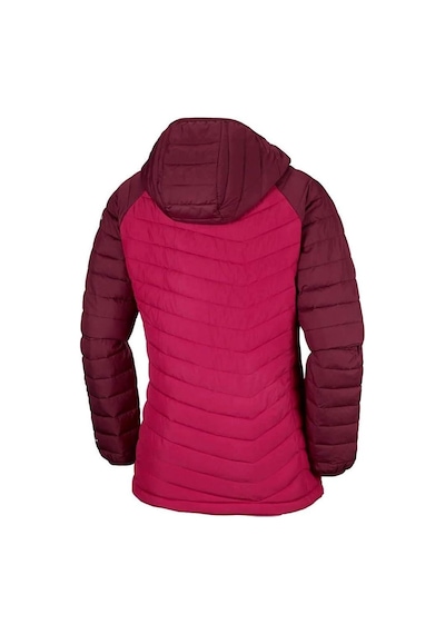 Columbia Powder Lite Hooded Kadın Mont Bordo