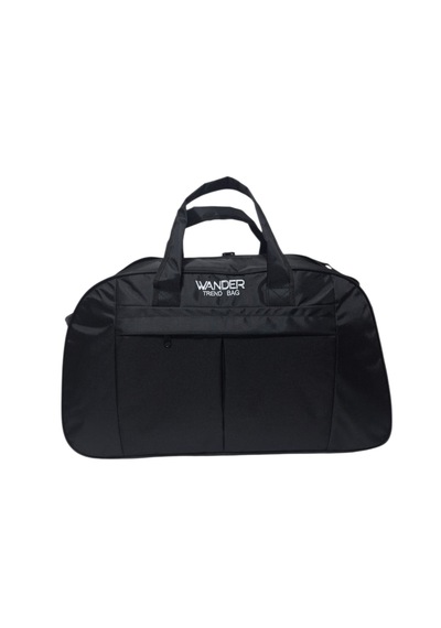 Wander Trend Bag Büyük Boy Siyah Seyahat Çantası Siyah
