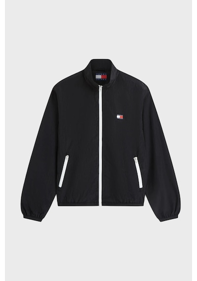 Tommy Jeans Logolu Regular Fit Dik Yaka Mont Erkek Mont Dm0dm23229 Bds Siyah