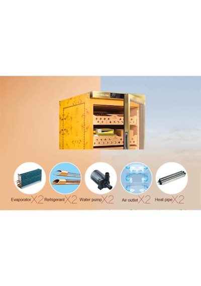 Raching Elektronik Puro Dolabı Gold Mon800a - Rchng-30