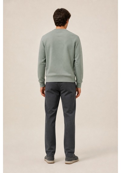 Redline Takes Bisiklet Yaka Kışlık Regular Fit Sweatshirt Mint
