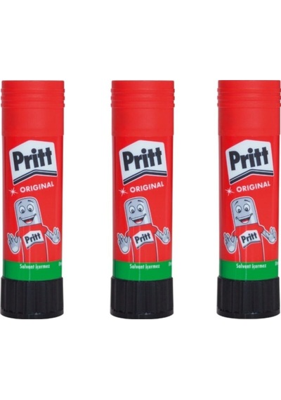 3 Adet 22gr Stick Yapıştırıcı 3 Lü Paket Orta Boy