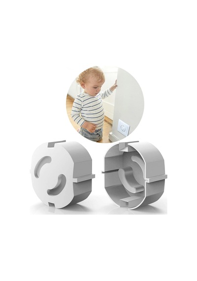 Çocuk Koruma Priz Kapağı, Bebek ve Çocuk Güvenliği İçin Beyaz Priz Koruyucu, Topraklı Prizlere Uygun Kolay Takılan Ev Güvenliği İçin Pratik Emniyet Kapağı, 4 Adet Çocuk Koruma Priz Kapağı, Bebek ve Çocuk Güvenliği İçin Beyaz Priz Koruyucu, Topraklı Prizlere Uygun Kolay Takılan Ev Güvenliği İçin Pratik Emniyet Kapağı, 4 Adet