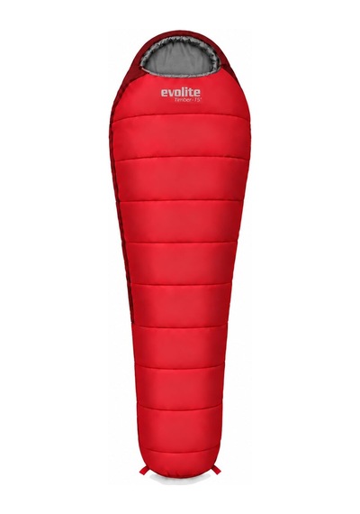 Evolite Timber -15 C Uyku Tulumu - Kırmızı Sol
