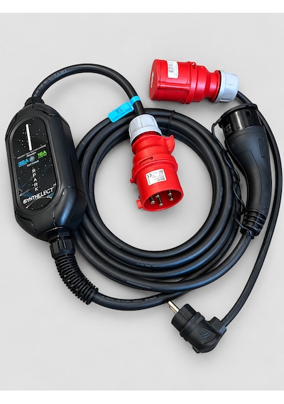 Spark 22 Kw Elektrikli Araçlar İçin Taşınabilir Şarj Cihazı
