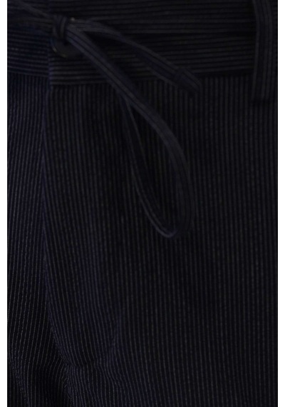 İgs Lacivert Gri Bağcıklı Smart Casual Dynamic Fit Pantolon-26041