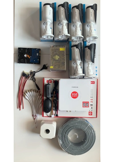 6'lı Kamera Seti 5mp Sony Seculensli Kdj-6s-6al-ss-v1