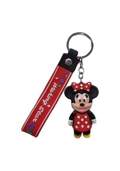 2 Li Anahtarlık Seti Mickey Mouse + Minnie Mouse - Mini Fare Miki Fare Anahtarlık Sevgili Anahtarlık