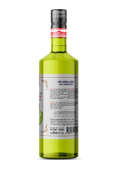 Nish Lime Aromalı Şurup 700 Ml - Pet Şişe