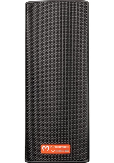 Magicvoice Mv-26 2x7,5 Cm 50w 3 Yollu Siyah Sütun Hat Trafolu Hoparlör 2'li Takım