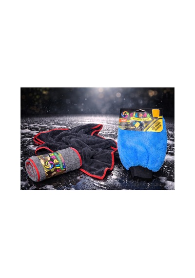Silpak 60 90 Mikrofiber Oto Kurulama Bezi Ve Mikrofiber Yıkama Eldiveni