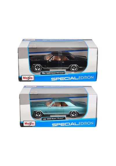Maisto 1:26 1965 Buick Riviera Alaşım Araba Modeli El Sanatları Dekorasyon 1965 Buick Riviera