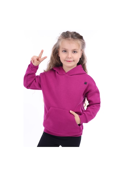 Toontoy Kız Çocuk Sweatshirt Mürdüm