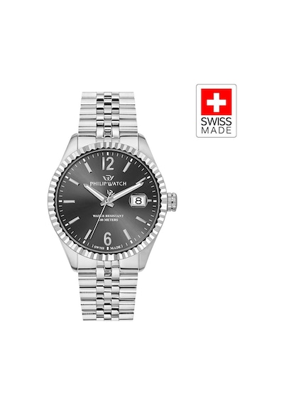 Phılıp Watch R8253597112 Erkek Kol Saati Metalik Gri