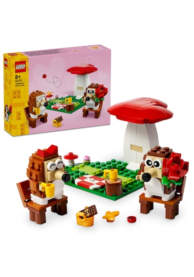 LEGO® Kirpi Pikniği 40711 – 8 Yaş ve Üzeri Çocuklar İçin Mantar Modeliive Hayvan Figürü İçeren Oyuncak Yapım Seti (166 Parça)