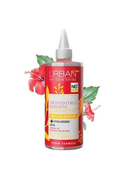 Hibiscus&shea Butter Kıvırcık Ve Dalgalı Saçlara Özel Miselar Şampuan-sülfatsız-340 Ml