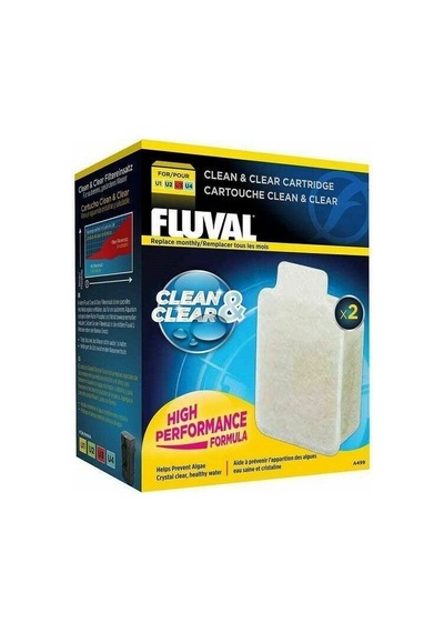 Fluval U1 U2 U3 U4 Clean Clear Kartuş 2li Paket
