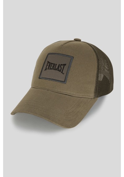 Everlast Trademark Unisex Şapka %100 Pamuk Fileli Spor Şapka Au0025 Haki