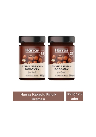 Kakaolu Fındık Ezmesi 350 Grx2 Adet Harras