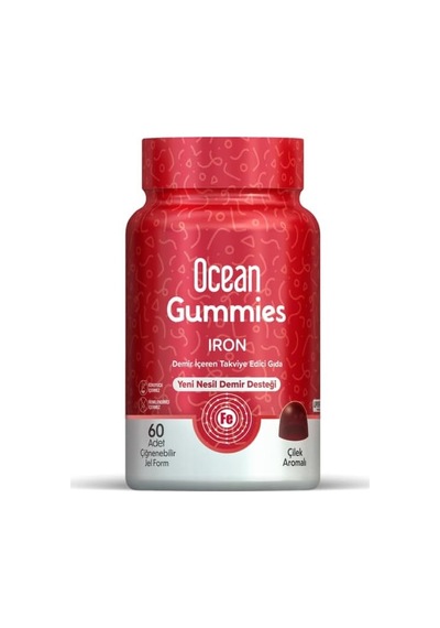 Gummies Iron, Çiğnenebilir Jel Form 2 Paketi