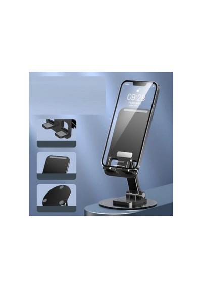 Herşeytrend Katlanabilir Telefon Tutucu Stand Yuvarlak Tabanlı Cm-074 Çok Renkli