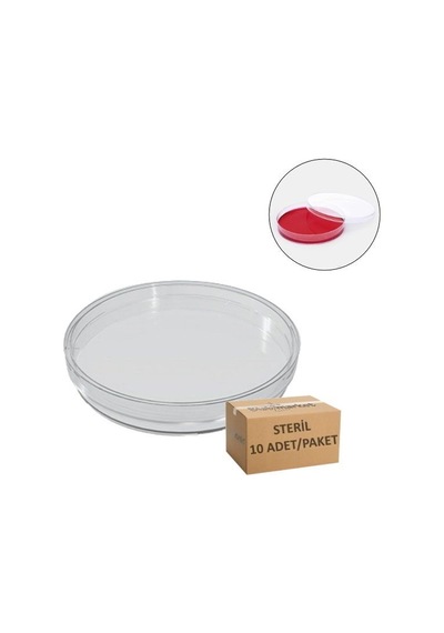 Petri Kutusu Kabı 60 MM Plastik Gamma Steril 10 Adet