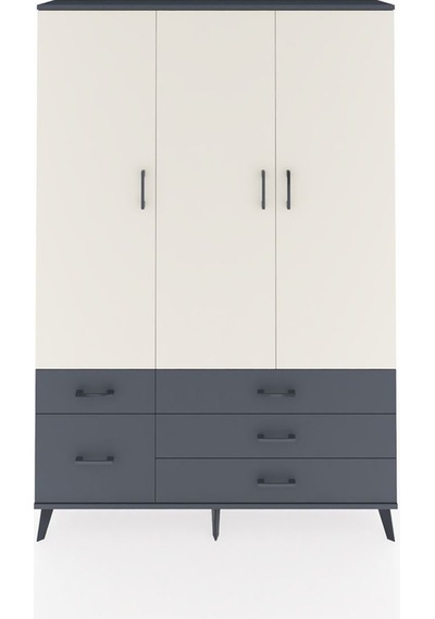 Arges Dolap 5 Raflı 5 Çekmeceli Tek Askılı 132x30x195 Antrasit-aytaşı/antrasit Aytası/antrasıt Arges Dolap 5 Raflı 5 Çekmeceli Tek Askılı 132x30x195 Antrasit-aytaşı/antrasit Aytası/antrasıt