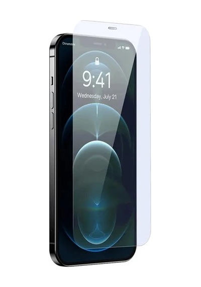 Baseus Crystal 0.3mm İphone 12 Pro Max Tempered Ekran Koruyucu 2 Adet Set- 5775