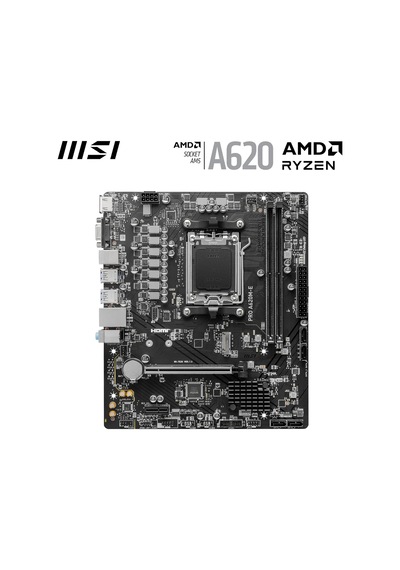 Pro A620m-e Amd A620 Am5 Soket Ddr5 6000 Oc Mhz Matx Anakart