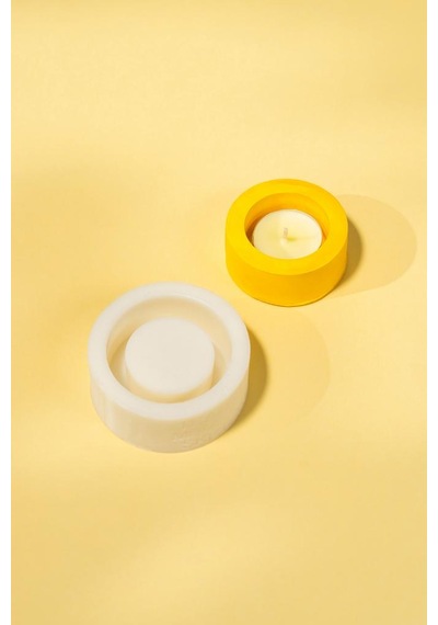 Rufus Concept Tealight Mumluk 1 Gözlü Silikon Kalıp