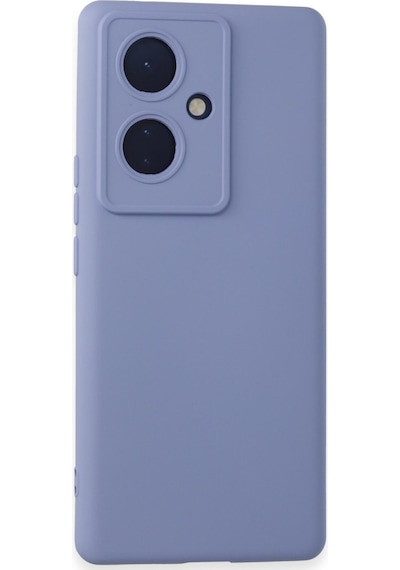 Vivo V29 Lite Uyumlu Kılıf Nano İçi Kadife Silikon - Lila