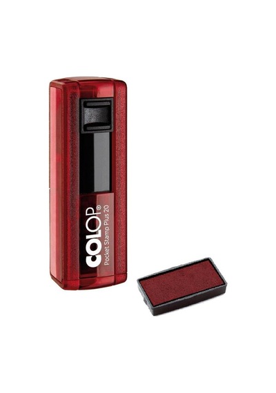 Colop Cep20 Kaşe Kırmızı Kasa Kırmızı Keçe - 14 x 38 MM