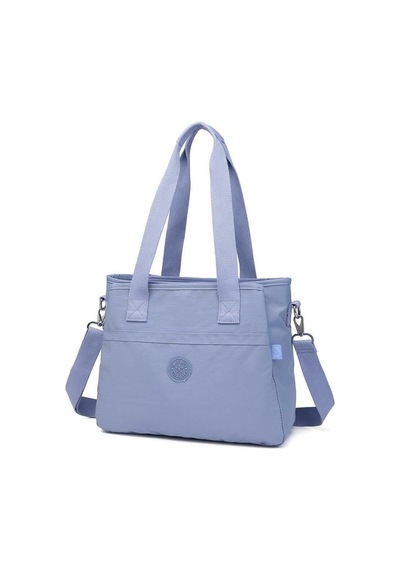 Smart Bags Krinkıl Kumaş Omuz Askılı Kadın Çantasıbc53310 Lila