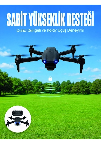 App Kontrollü Mini Drone 4k Hd Kamera, 360 Takla Ve Katlanabilir Tasarım
