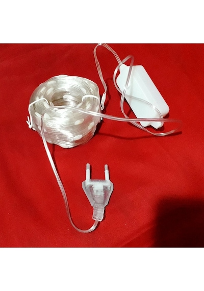 Vıp Kalite 10 Metre Gün Işığı Led Işık 100 Micro Dökme Led Işıklı İç Dış Mekan Su Geçirmez Led Işık Gün Işığı