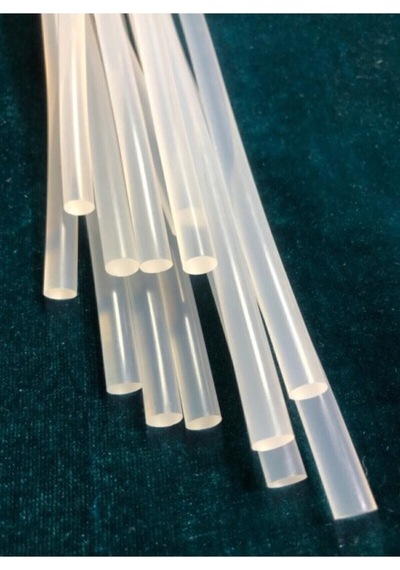 10 Adet Ince Silikon - Çap 7mm - Uzunluk 30cm