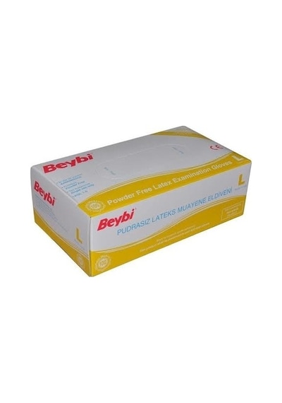 Beybi Pudrasız Latexs Eldiveni 100 Lü Paket L